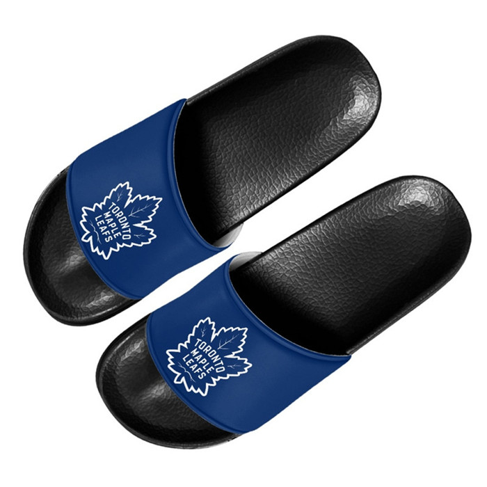 Women's Toronto Maple Leafs Flip Flops 002